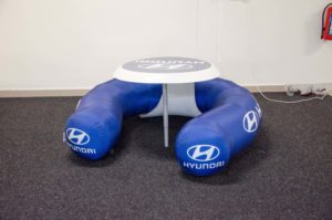 Hyundai - mobilier gonflable - siège omega